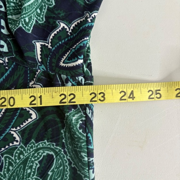 Croft & Barrow Plus Size Paisley Blouse - Picture 9 of 10